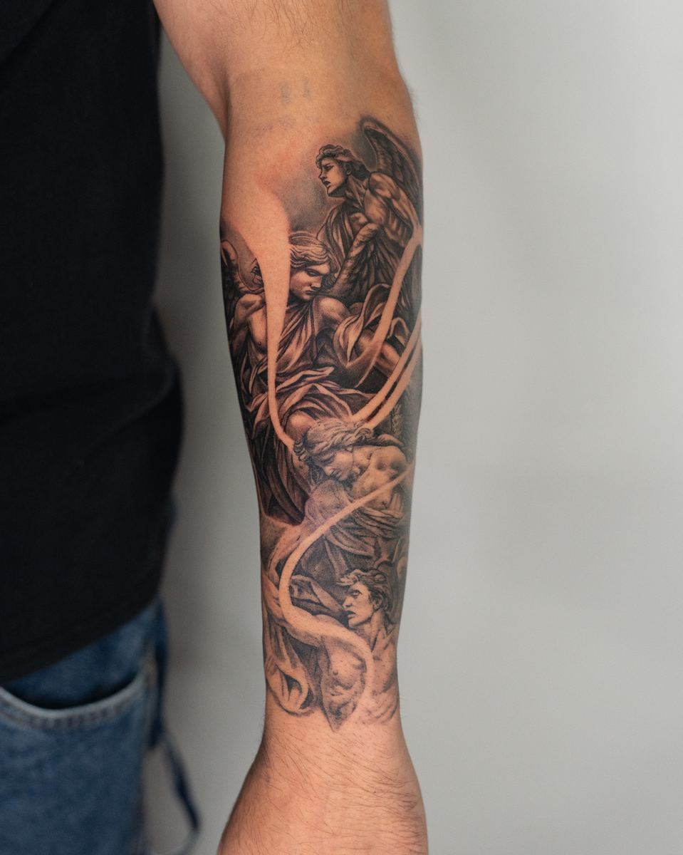 Angels composition forearm